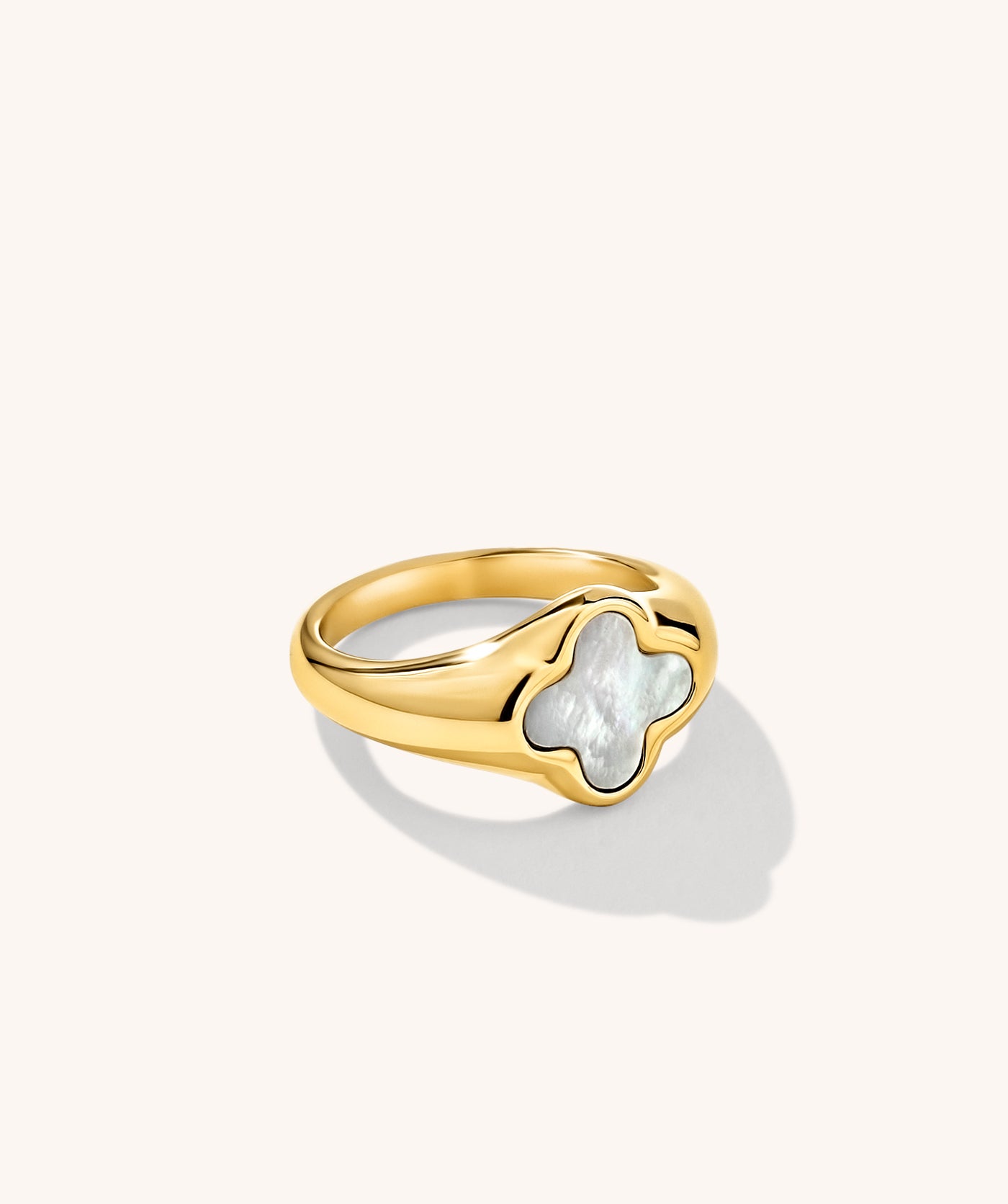 Pearl Clover Ring